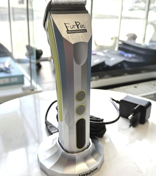 Loveshow L5 Professional Rechargeable Electric Dog Hair Clipper - Lime
